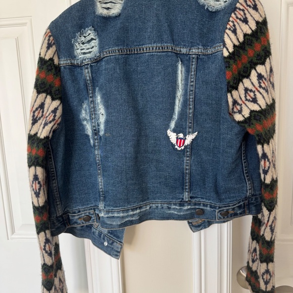 Free People Denim jacket M - Picture 2 of 3